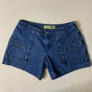 Cabela’s 7 Pocket Hiker Denim Jean Shorts Size 6